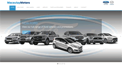 Desktop Screenshot of macaulaymotors.co.nz